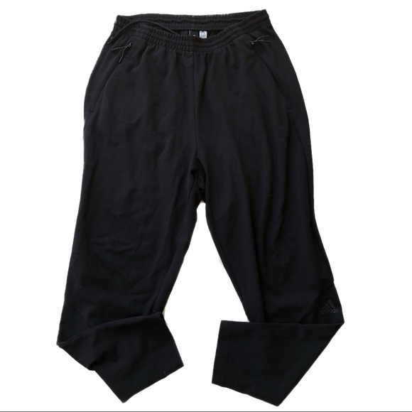 adidas black skinny joggers